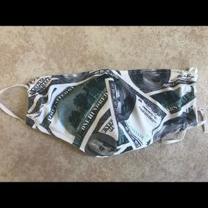 FACE MASK MONEY PRINT TRIPLE LAYER